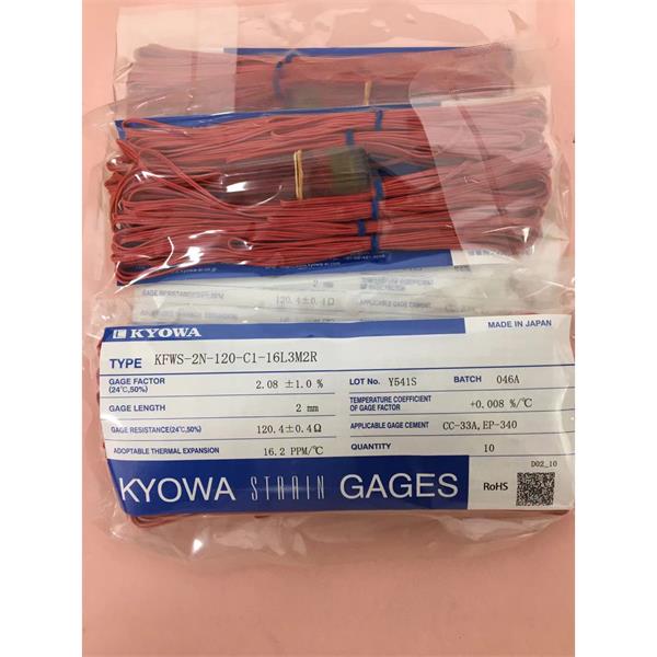 日本原裝進口KYOWA應變片KFGS-1-350-D16-23 R15C3