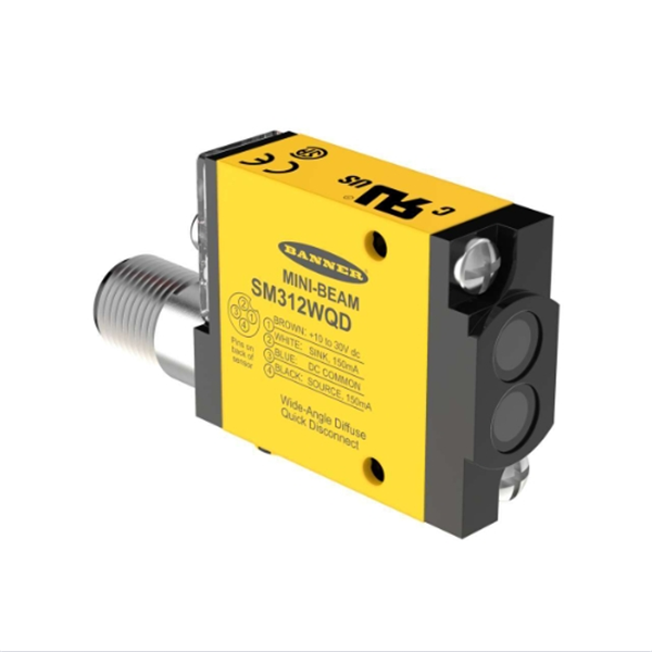 BANNER邦納美國(guó)MINI-BEAM系列光電傳感器  SME312DBZQD